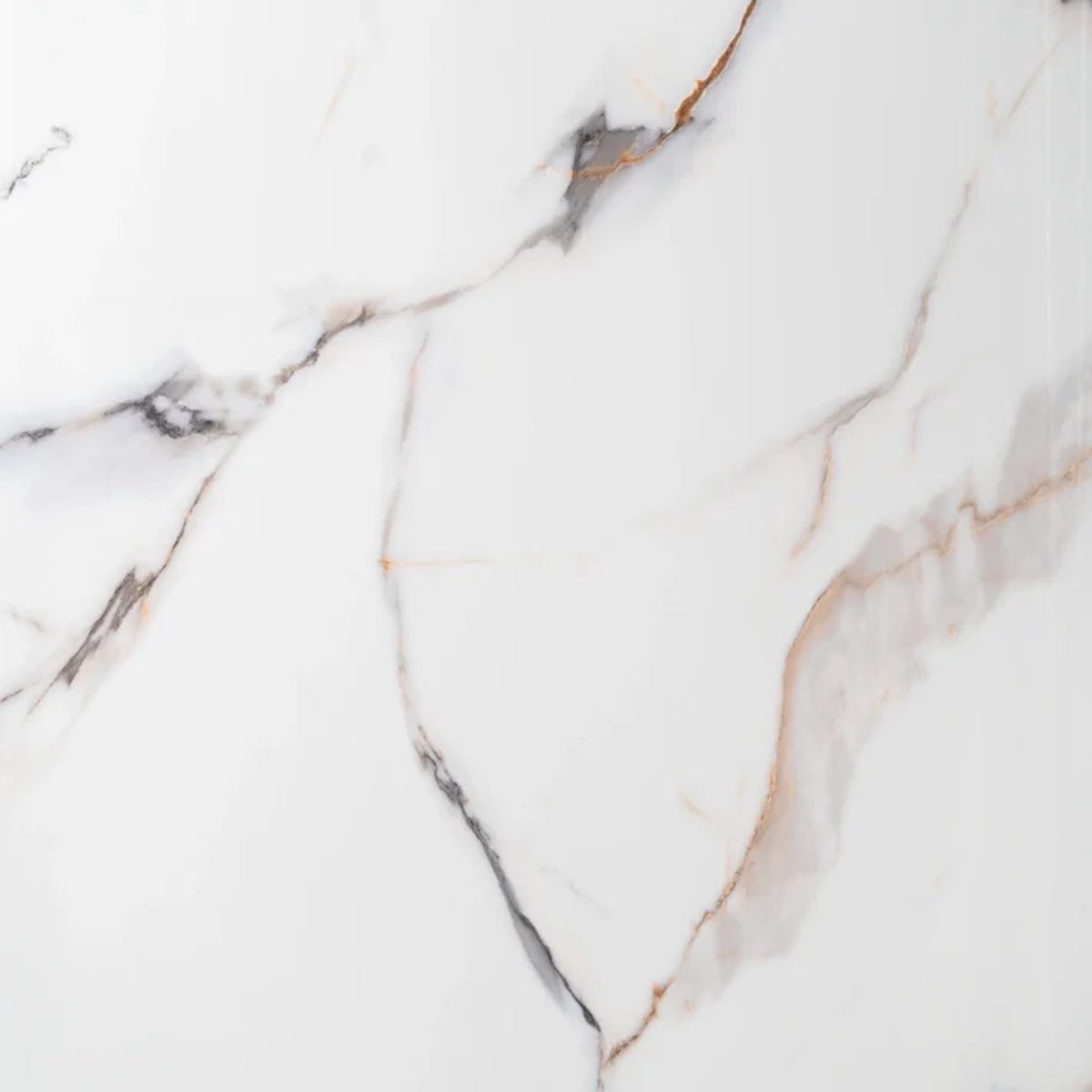 PVC Wandpaneel Calacatta Gold Hoogglans - 120x280x0,3 cm | Marmerlook | Waterdicht | Badkamer | Keuken | Wandbekleding | Luxe Wandpaneel | PVC Panelen | Wanddecoratie | Hoogglans Wandpaneel | Interieur