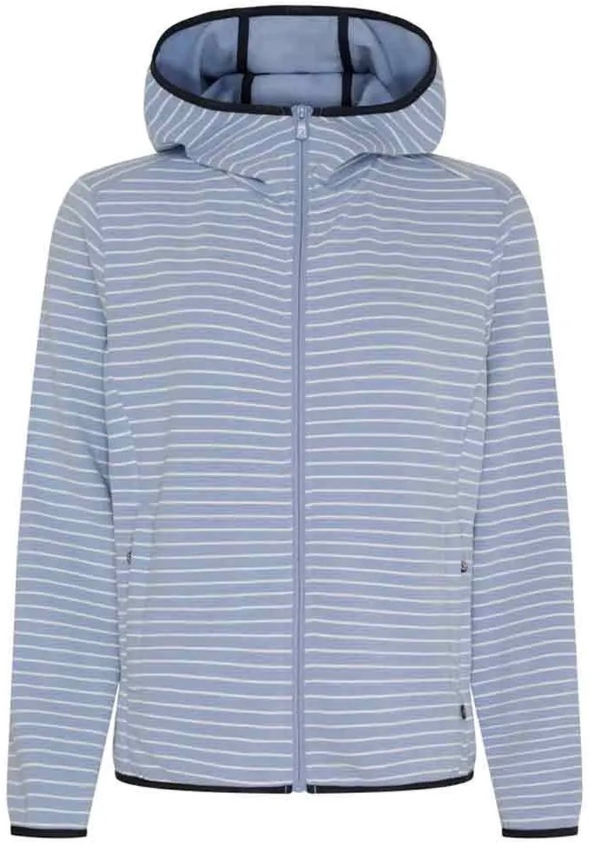 Sea Ranch Fleece Met Kap Vrouw Blauw