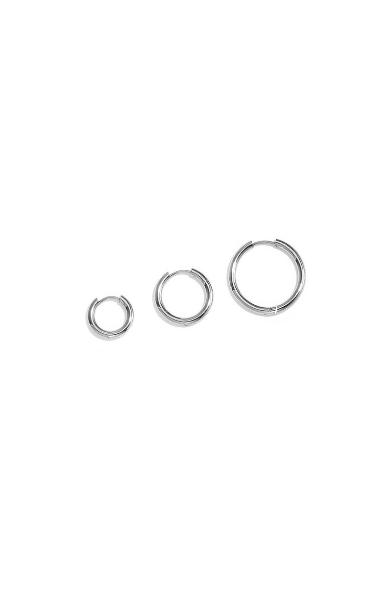 Niva - Oorbellen Set - Stainless Steel - - Goud