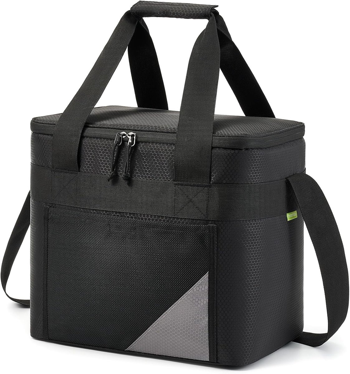 Koelrugtas - Zwart - 30L - Geïsoleerde Lichtgewicht Thermotas - Voor Kamperen, Strand en Picknick