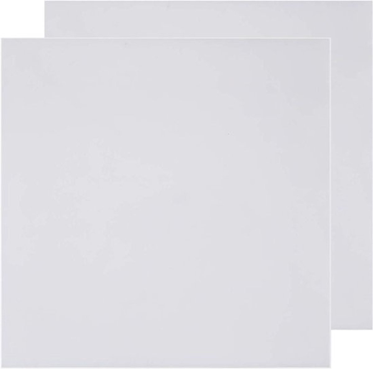 Siliconen rubber plaat - Pakking board - 300x300x2mm - Hoge temperatuur bestand - Wit - 2 stuks - Geschikt voor maken pakkingen en seals - Wit model - Siliconen plaat voor afdichtingen