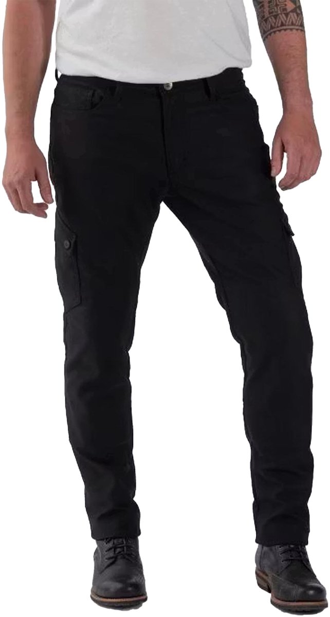 Rokker Black Jack Slim II Motorfiets Textiel Broek -