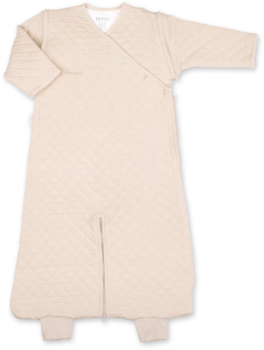 BEMINI Babyslaapzak - MAGIC BAG 4-12m - TOG 1.5 - Gewatteerd comfort - Linnen