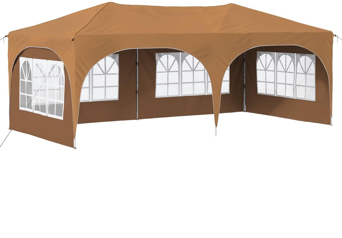 Solidchoice - Pop-up Partytent Beige 575 x 288 x 245 cm