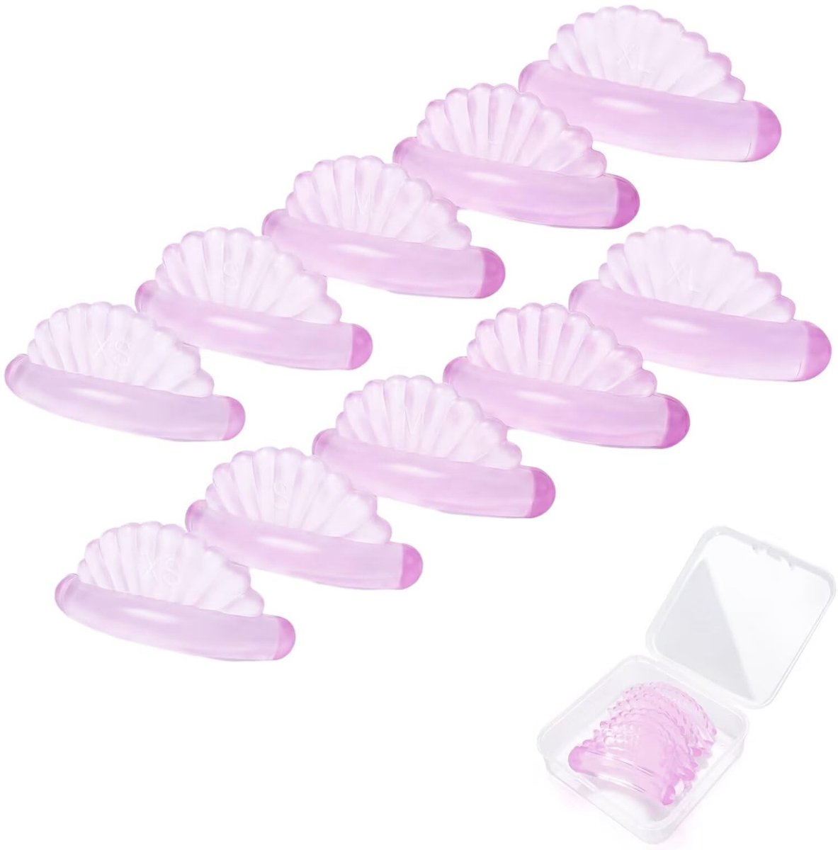 Solidchoice - Herbruikbare Siliconen Wimperlifting-Pads met 5 Maten