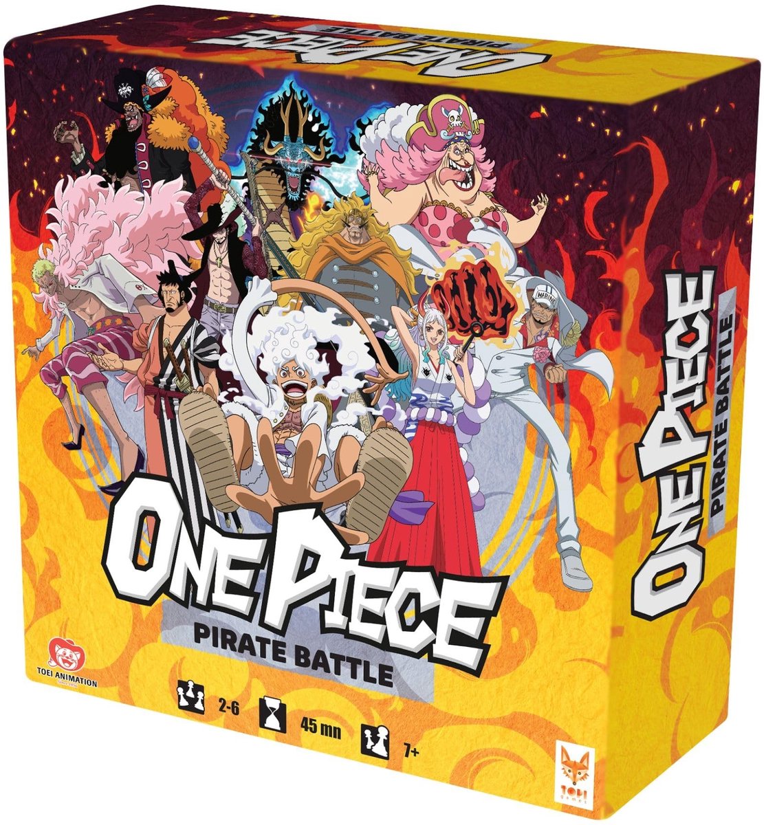 Solidchoice - One Piece Pirate Battle Bordspel voor 2-6 Spelers