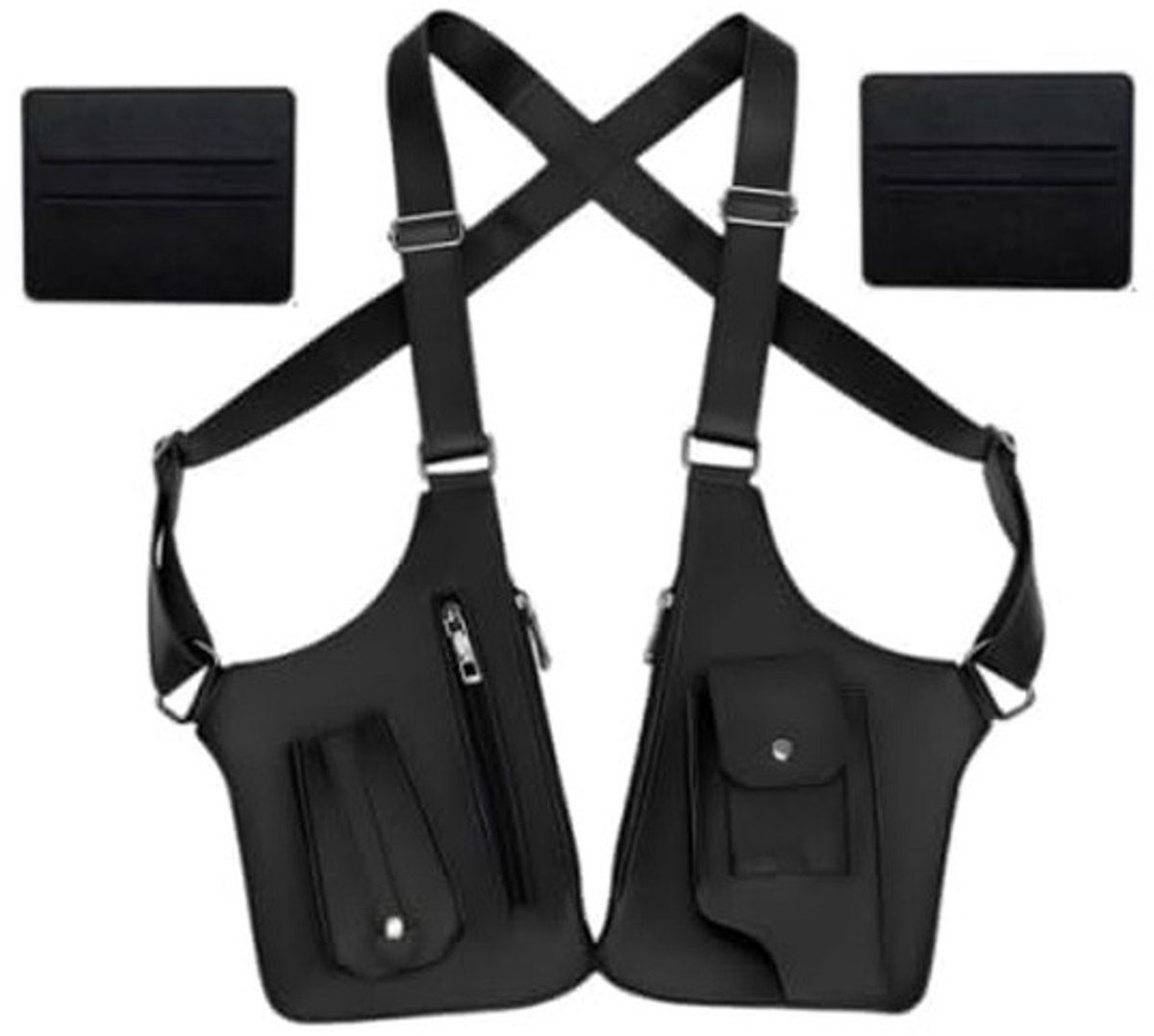 Solidchoice - Uniseks Sling Schoudertas voor Daggemaakt