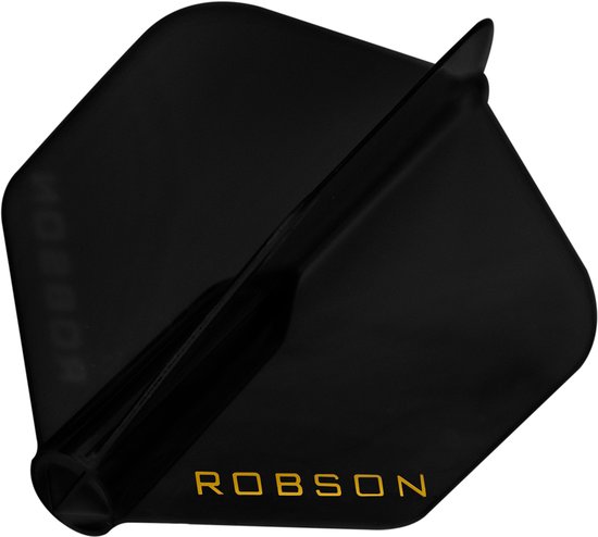 Robson Standaard Dartflights - Zwart- () van Robson — afbeelding 4