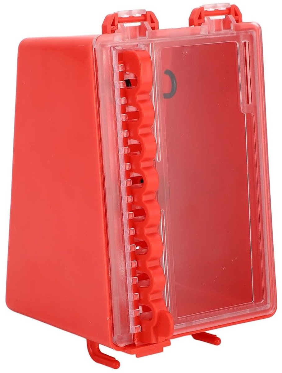 Solidchoice - Sleutelkast met 8 Haken en Transparant Paneel