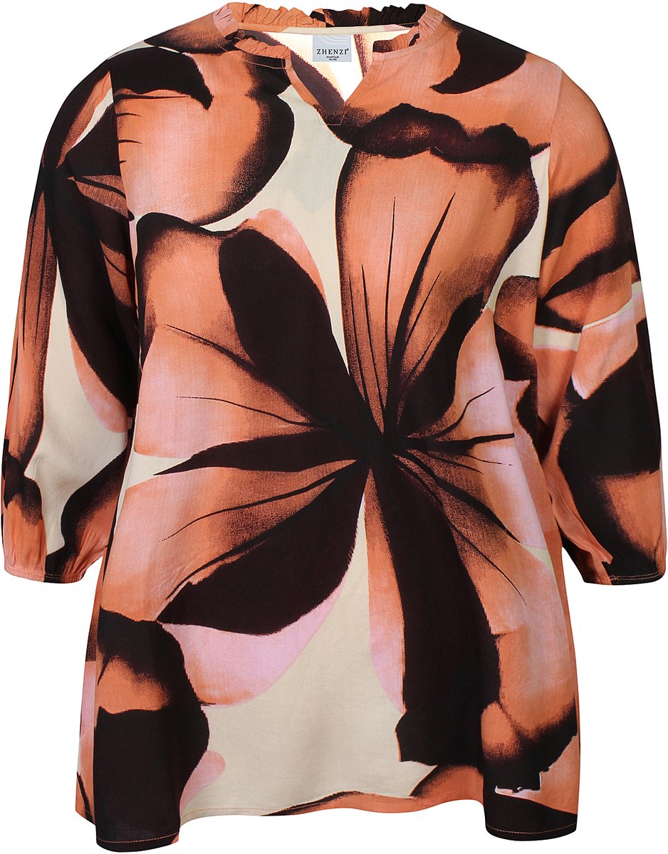 Zhenzi - Kelis 1453 - Blouse warm blush maat S=42/44
