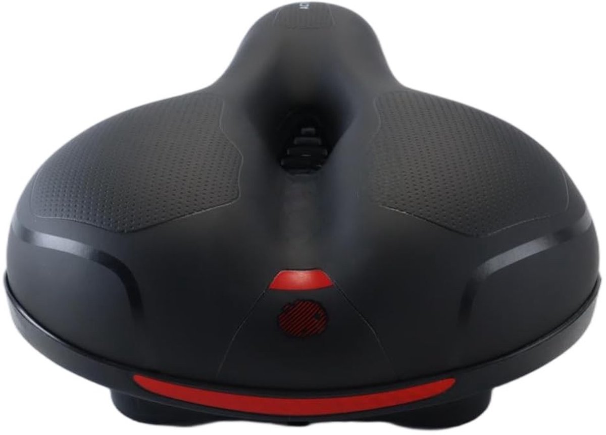 Solidchoice - Unisex Comfortabel Fietszadel met Dubbele Gel Technologie