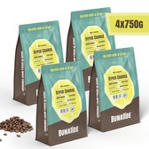 Bunafide - Hyper Charge - Medium Roast - 100% Arabica - Koffiebonen - 4 x 750 gram