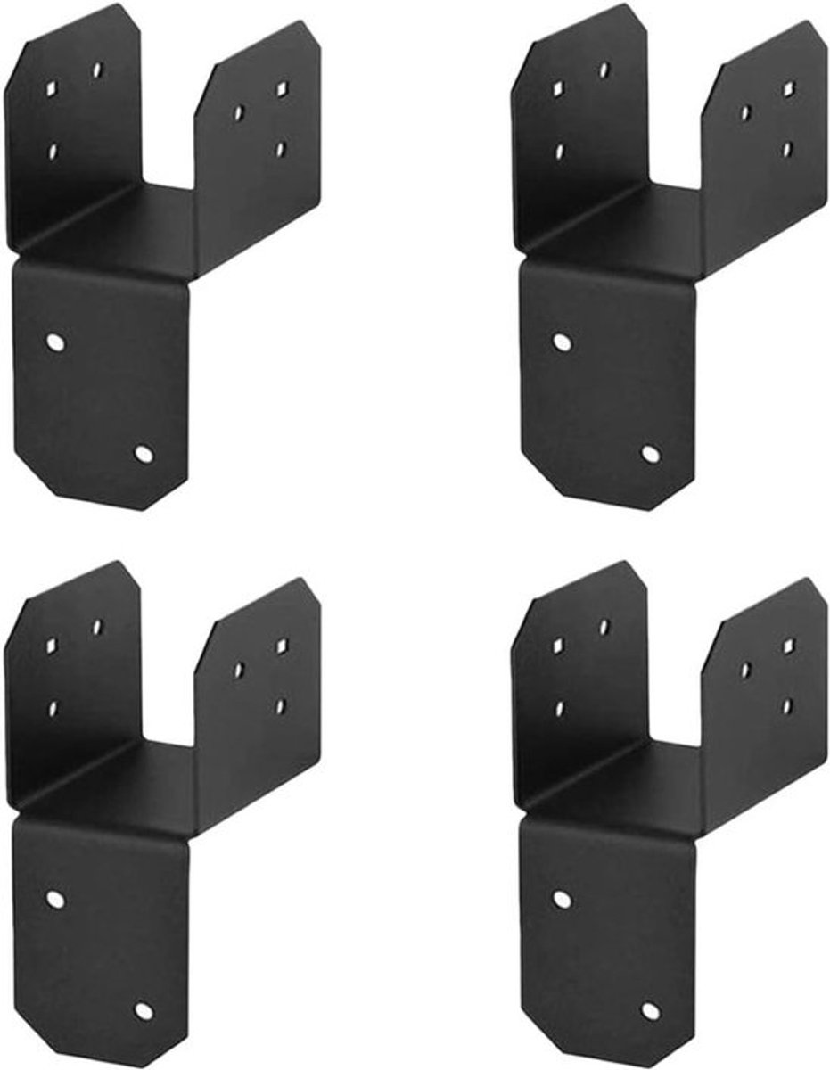 Acht pergola-steunframes, zeer sterke, dragende balkverbinders, geschikt voor schuren en buitenruimtes.