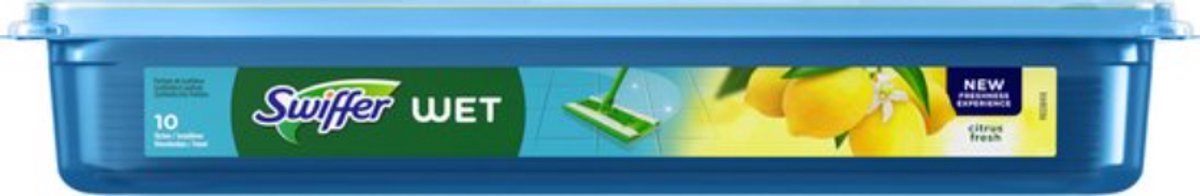 3 X 10 Swiffer vochtige vloerdoekjes citrus fresh