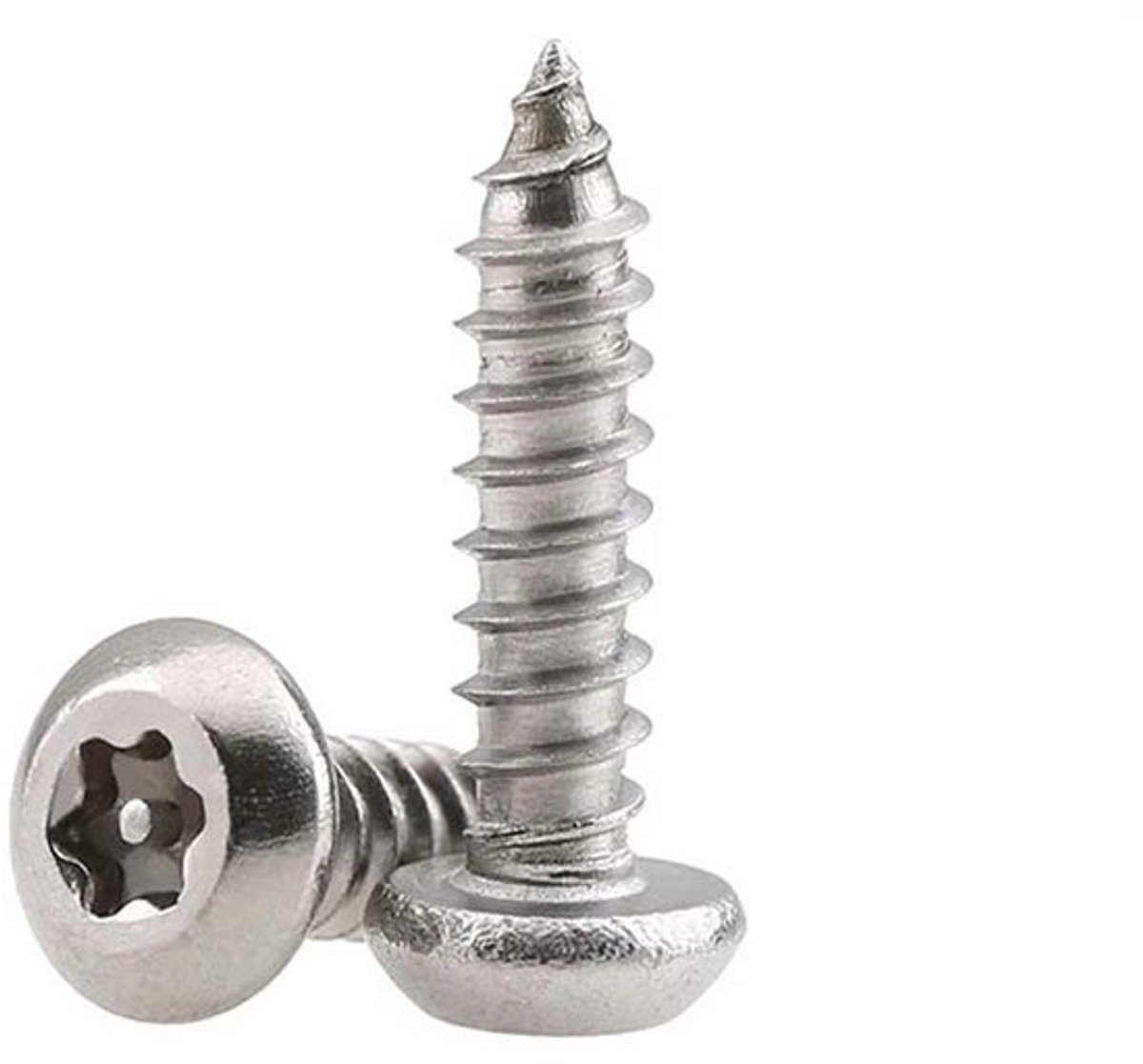 20 stks M3.9 Zelftappende Schroeven - Torx Pan Schroeven Houtbewerking - Koolstofstaal Bevestigingsschroeven - 9.5-32mm - Duurzaam en vee...