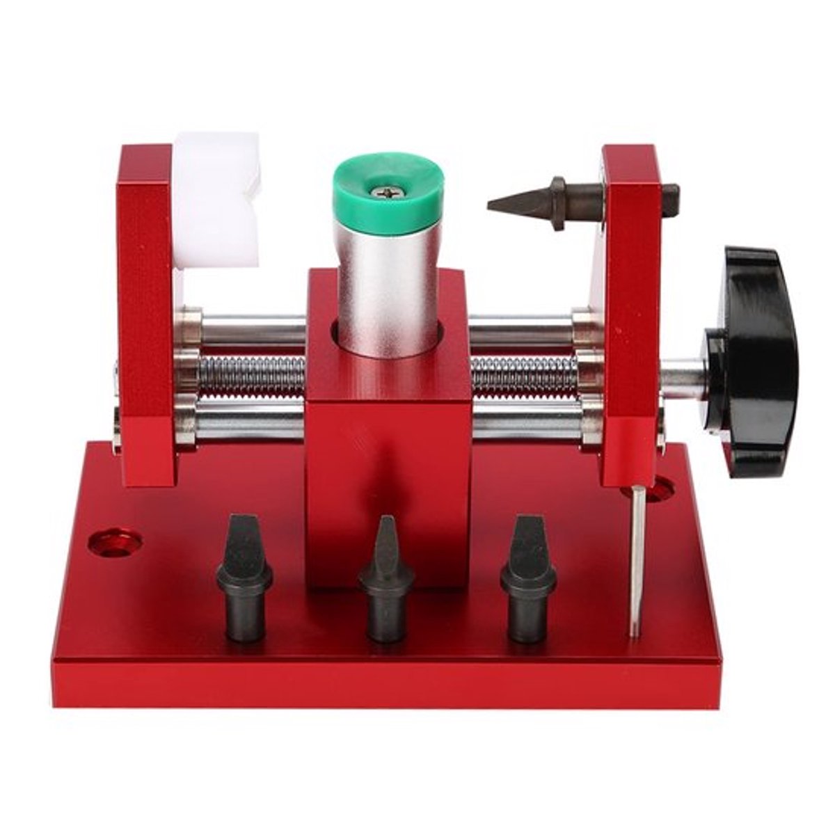 - Horloge-achterdeksel openingsgereedschap - Ergonomisch ontwerp - Compact en draagbaar - Professioneel horlogegereedschap - Voor horlogereparatie - Inclusief