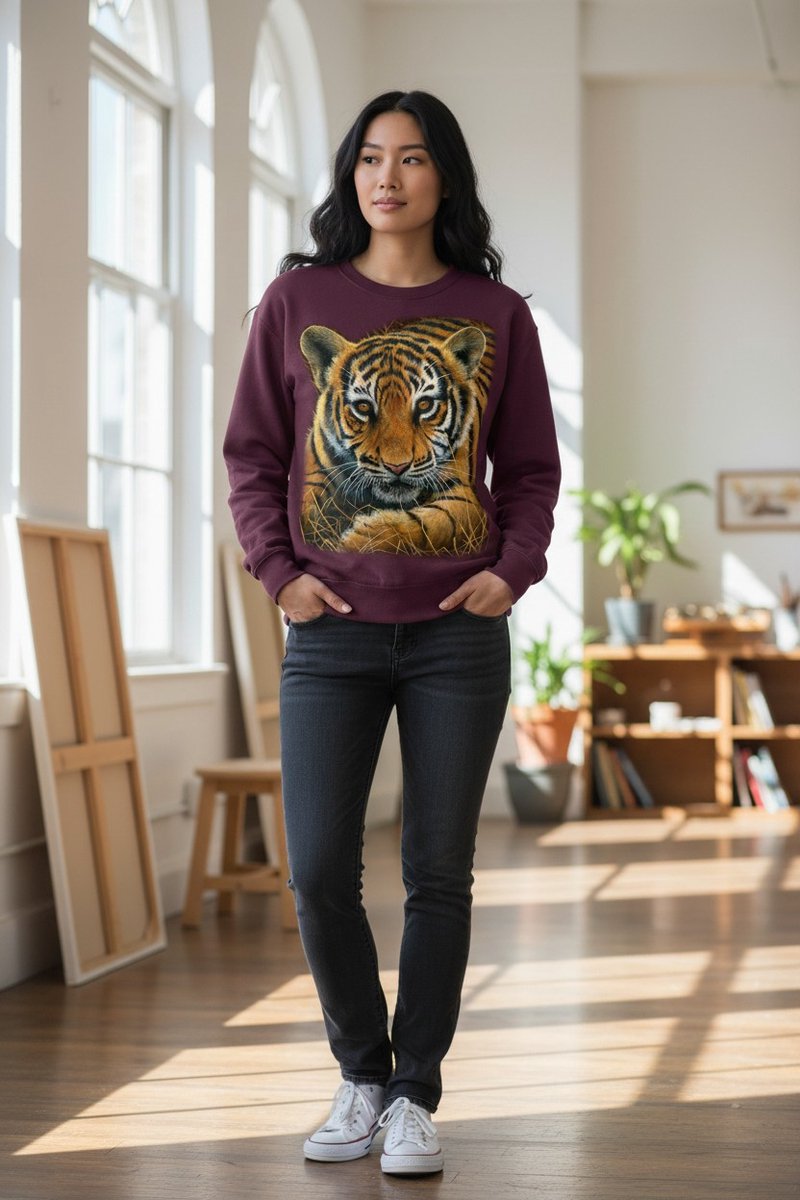 Tijger Welpje Tiger Cub The Coloured House Sweater XL