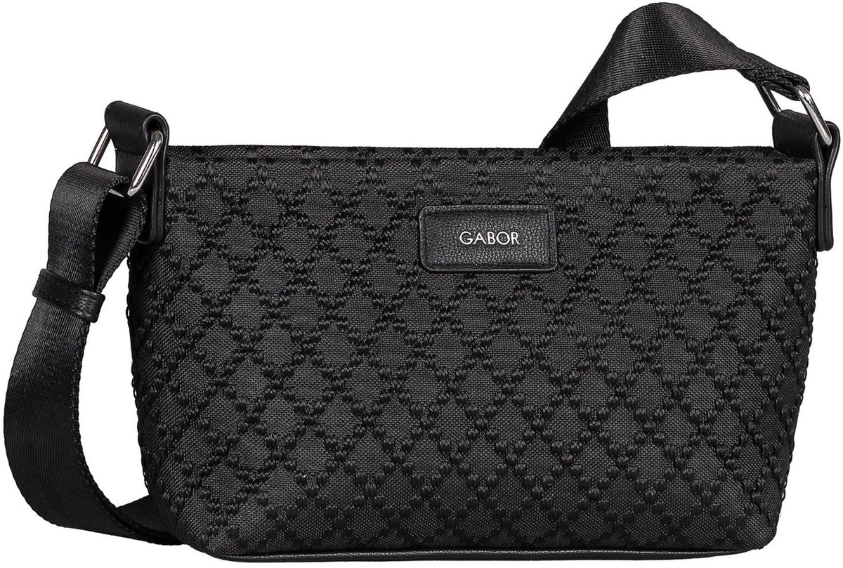 Gabor schoudertas Helmea Cross Bag Black zwart
