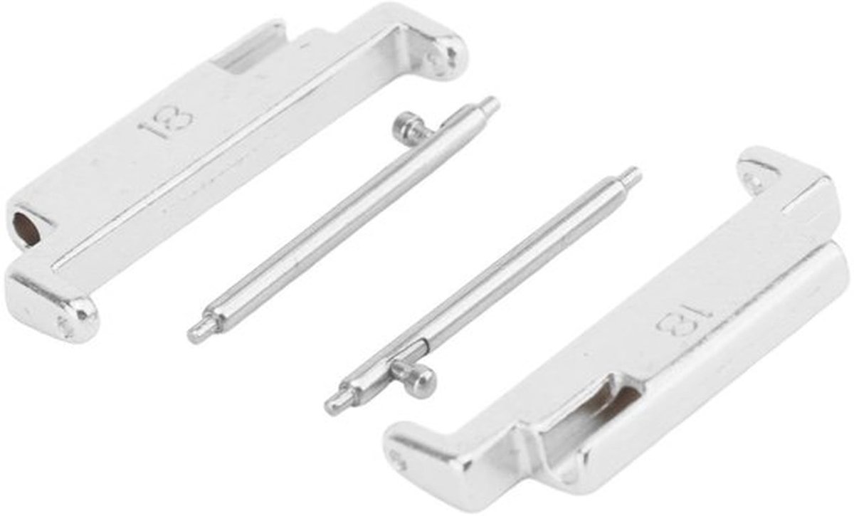 Roestvrijstalen Adapter voor Horlogeband Vervangset 18-22 mm