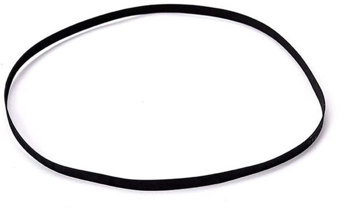 - Draaitafel riem vervanging - 2 stuks - Hoogwaardige rubber - 270 mm - Vervangende riem - Geschikt voor alle riemaangedreven draaitafels -...
