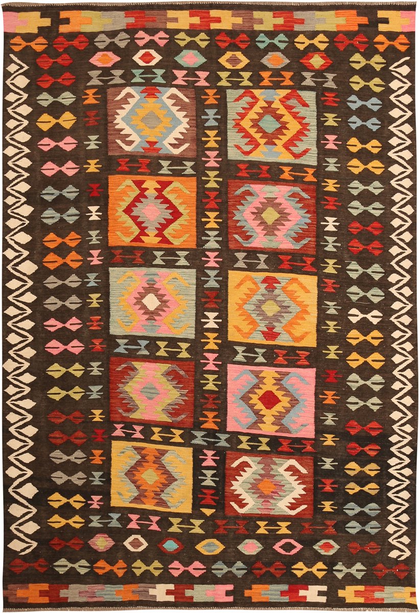 Origineel Handgemaakt Afghaanse Tribale wol kilim Tapijt