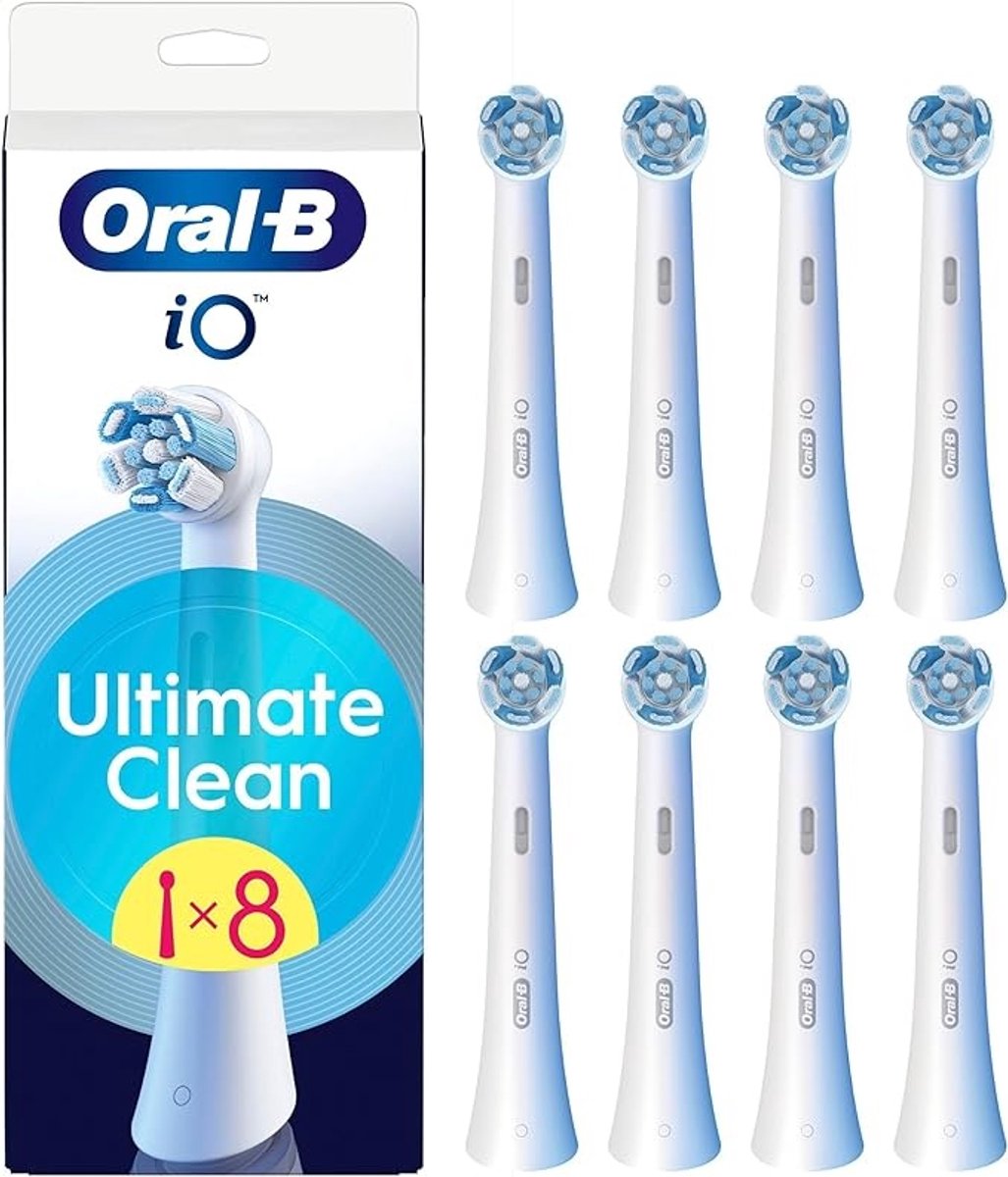 Oral-B iO Ultimate Clean Wit (8 stuks)