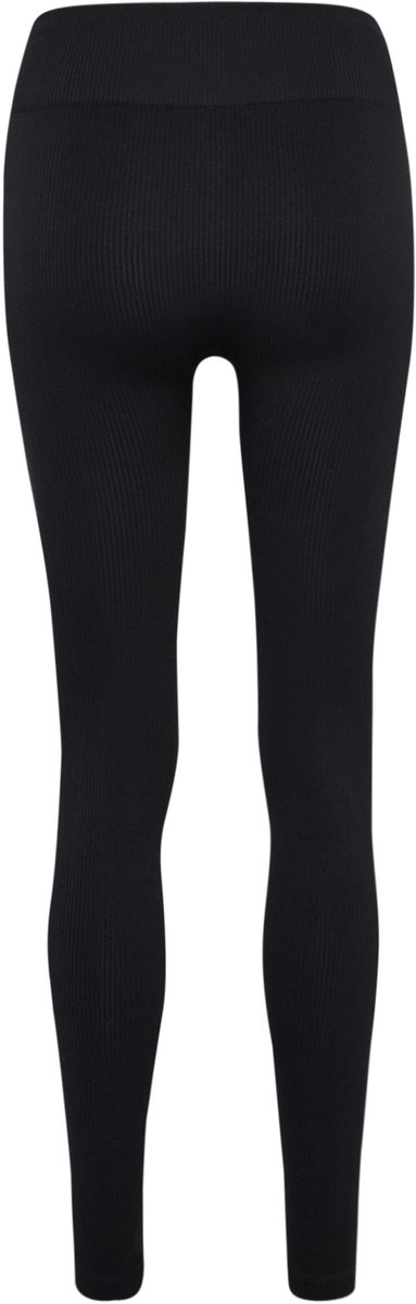 Hummel Dames Sportleggings Effen Logo Elastische Taille Slim Fit Casual van Hummel — afbeelding 3