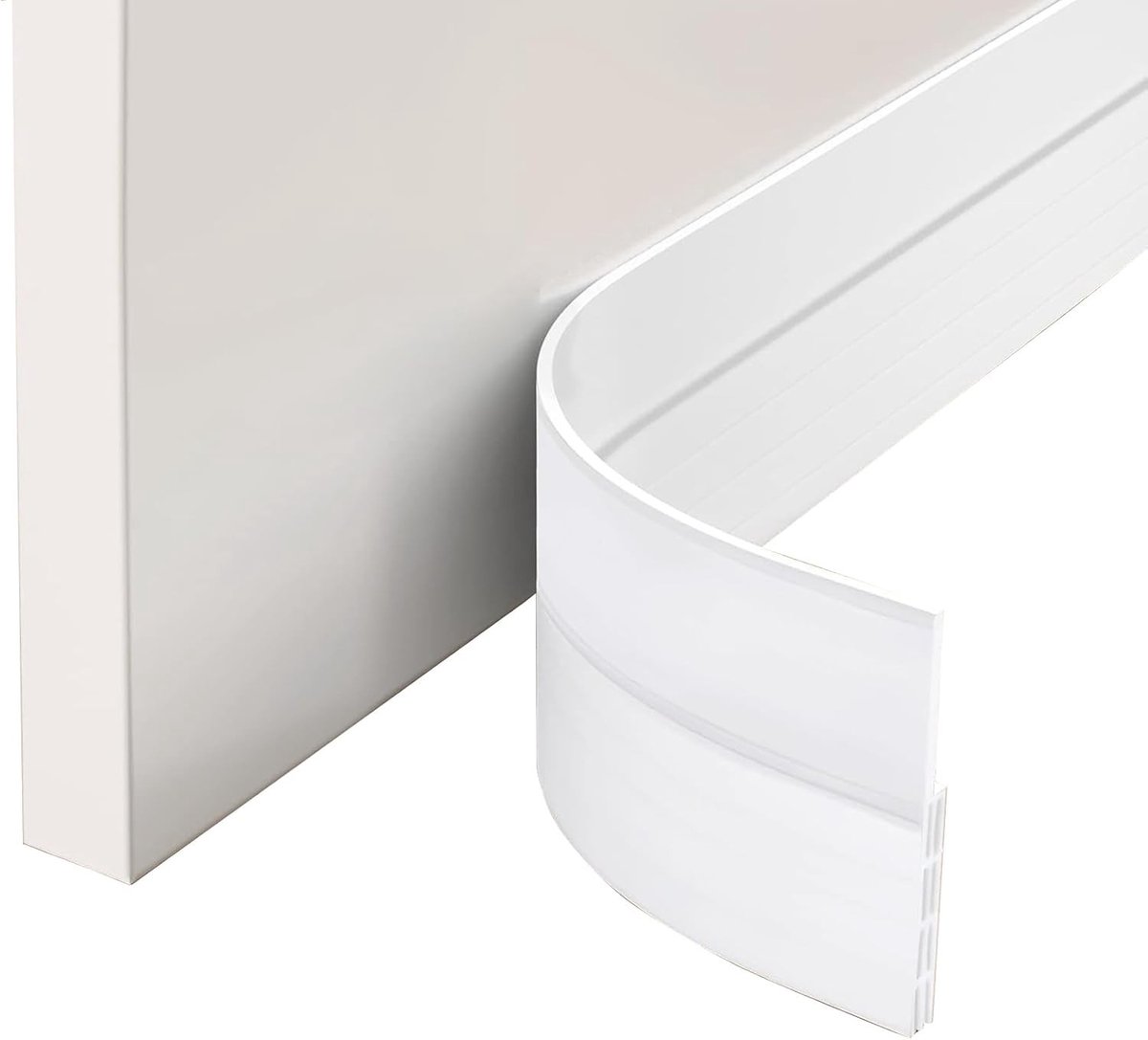 Zelfklevende deurafdichting, tochtstrip voor insecten, weerbestendig en geluidsisolatie, 100 x 5 cm, 1 m
