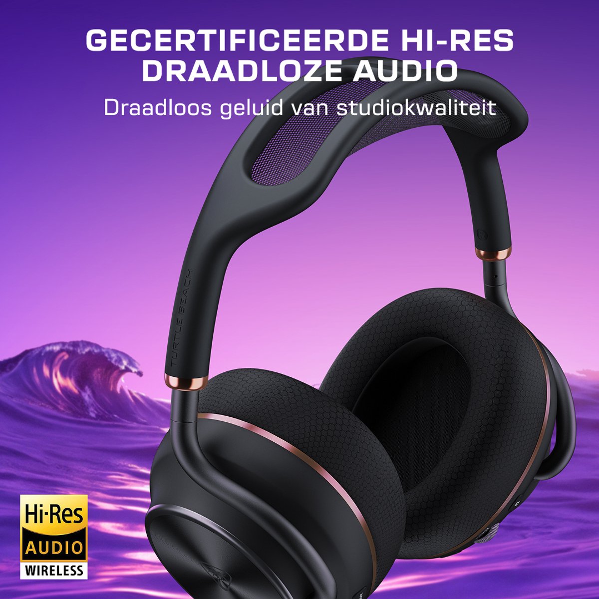 Turtle Beach Stealth Pro II - Hi-Res Gaming, 40 uur batterij thumbnail 5