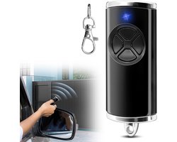 Garagedeur afstandsbediening - Compatibel met Hörmann HSE4 868 MHz BiSecur handzender – Vierknops garagedeur afstandsbediening - HSE4-868-BS vierkanaals - Zwart - 1 stuk