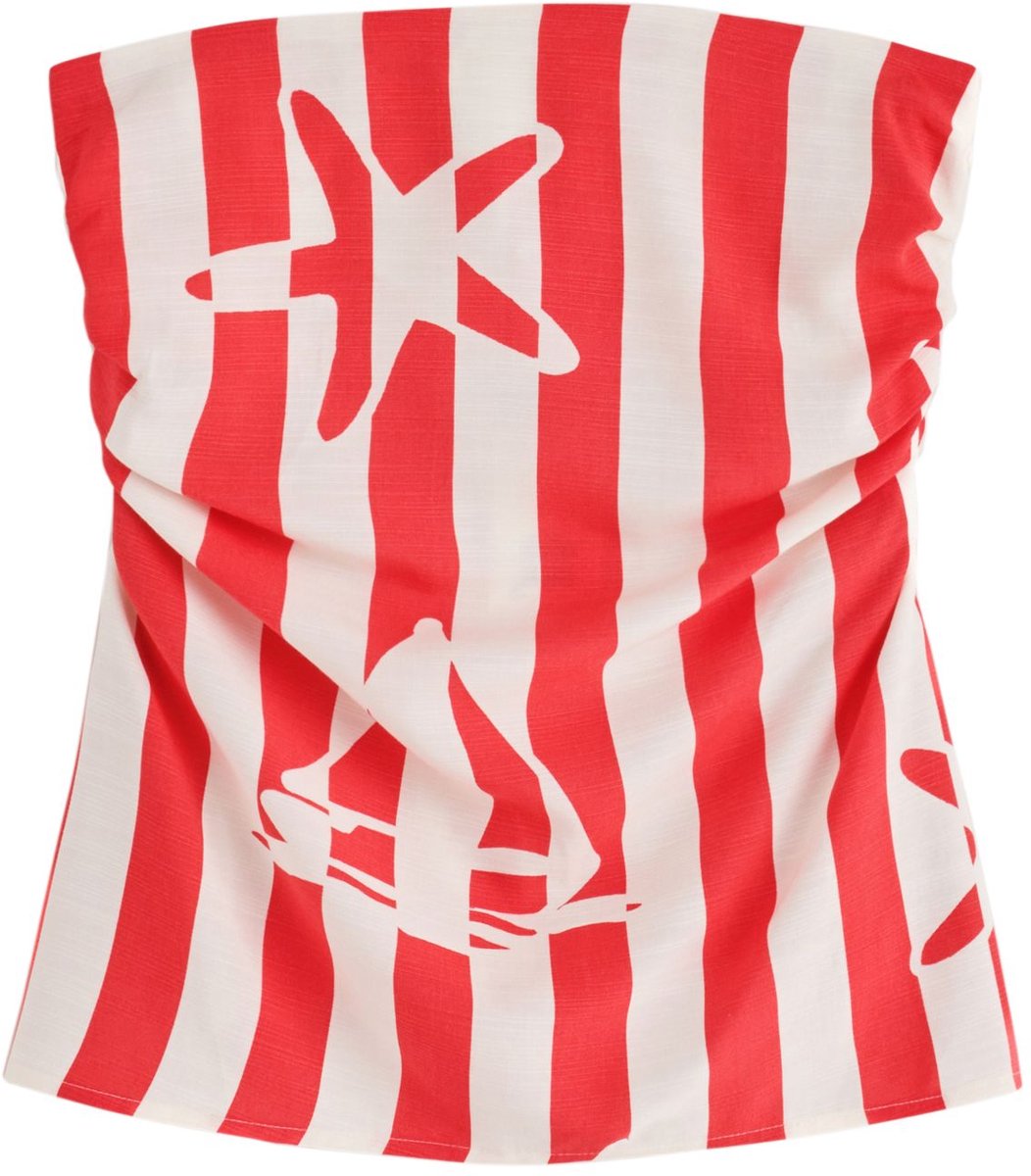 Next - Dames - Lange bandeautop - Rood