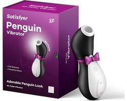 Satisfyer Pro Penguin | clitoriszuiger met 11 intensiteitsniveaus voor contactloze stimulatie | oplegvibrator met accutechnologie | waterdicht