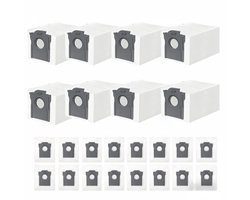 24 stuks stofzakken voor Dreame L10/L10s Pro/L40/L40s/L50/Aqua10 Ultra- L20/X40/X50 Ultra Complete- voor Mova E30/E40/V50/P50/P50s/Z60 Ultra stofzuiger- 3,2 l capaciteit stofzuigerzakken