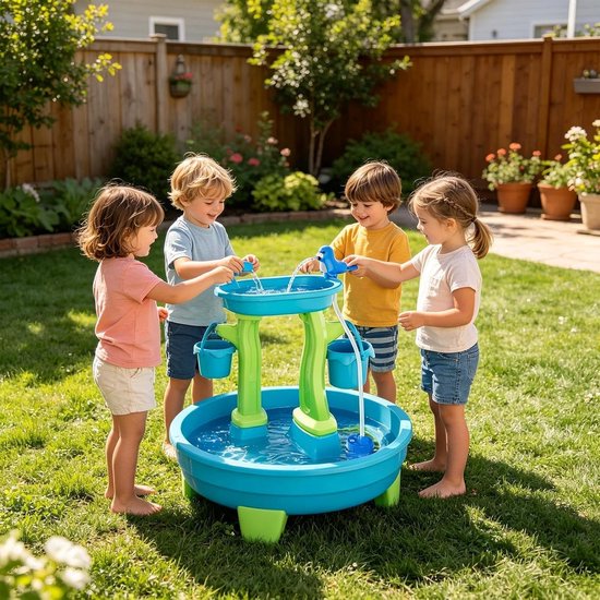 KZQ Oplaadbare Watersproeier Voor Watertafel, Bad En Tuin - Zomerwaterplezier Voor Peuters van KZQ — afbeelding 4