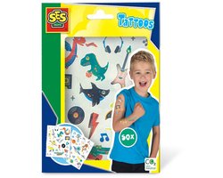 SES Creative Tattoos voor Kinderen 50 Stuks