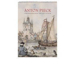 Anton Pieck Verjaardagskalender - Zicht op haven - A4