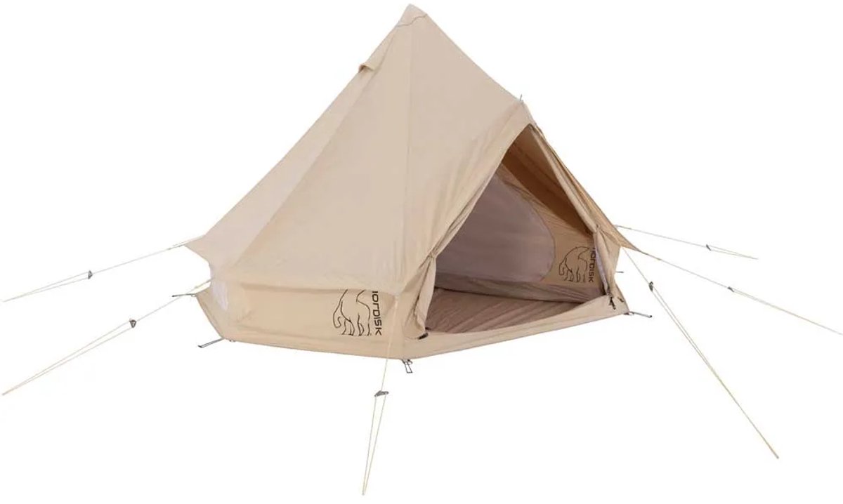 Nordisk Asgard 7.1 M² Tent Technical Cotton - Beige - 3 Persoons