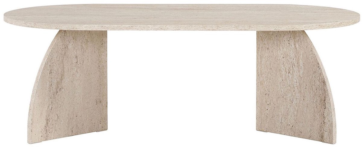 Vente-unique Salontafel - Beige travertijneffect - JORELA