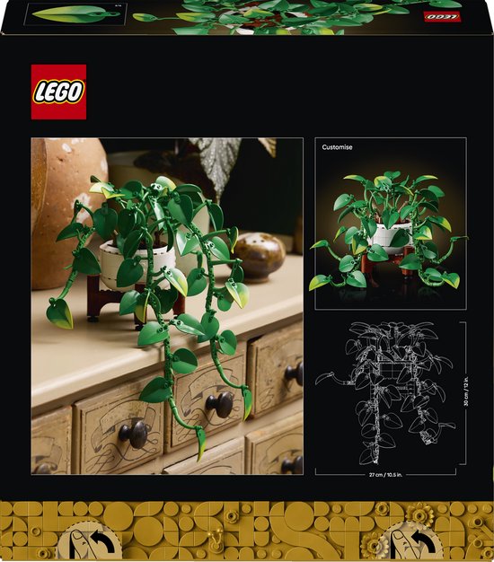 LEGO Botanicals Lierre du Diable Suspendu Kit de Construction Plantes pour Adultes - 11512
