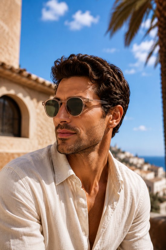 Veil Olive - Zonnebril - Sharper Eyewear van Merkloos — afbeelding 3