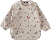 RubyC Slab met Mouwen (12 tot 36 maanden) Kinderboerderij Dieren - Waterproof Slabbetje - Baby - Peuter - Kind - Kids - Schort