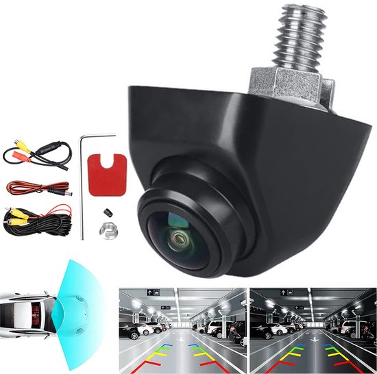 High-Definition Achteruitrijcamera voor Auto's - AHD 1080P High-Definition Achteruitrijcamera voor Voertuigen - Uitgerust met 170° Groothoek - Nachtzicht en Waterdichtheid - HD Parkeerhulp - Universele Camera - CE — afbeelding 2