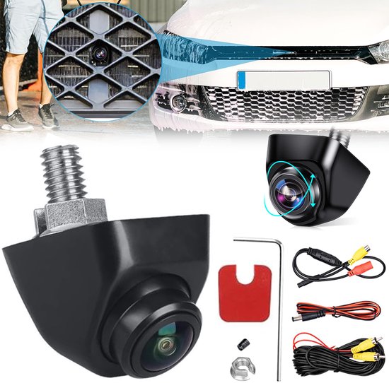 High-Definition Achteruitrijcamera voor Auto's - AHD 1080P High-Definition Achteruitrijcamera voor Voertuigen - Uitgerust met 170° Groothoek - Nachtzicht en Waterdichtheid - HD Parkeerhulp - Universele Camera - CE — afbeelding 5