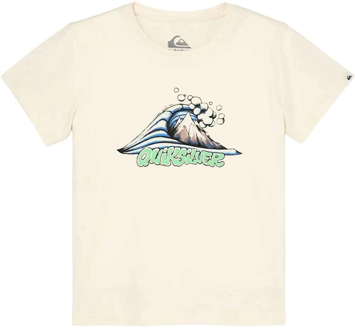 Quiksilver Mtb&wave T-shirt Met Korte Mouwen 5 Years Jongen Wit