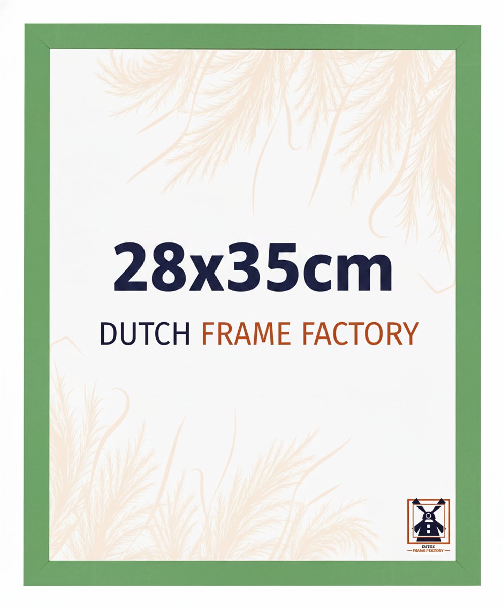 Fotolijst 28x35 cm - MDF - Groen - Benno