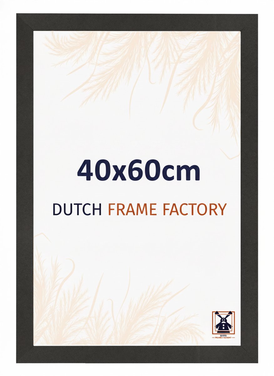 Dutch Frame Factory Fotolijst 40x60 cm - MDF - Zwart Mat - Benno