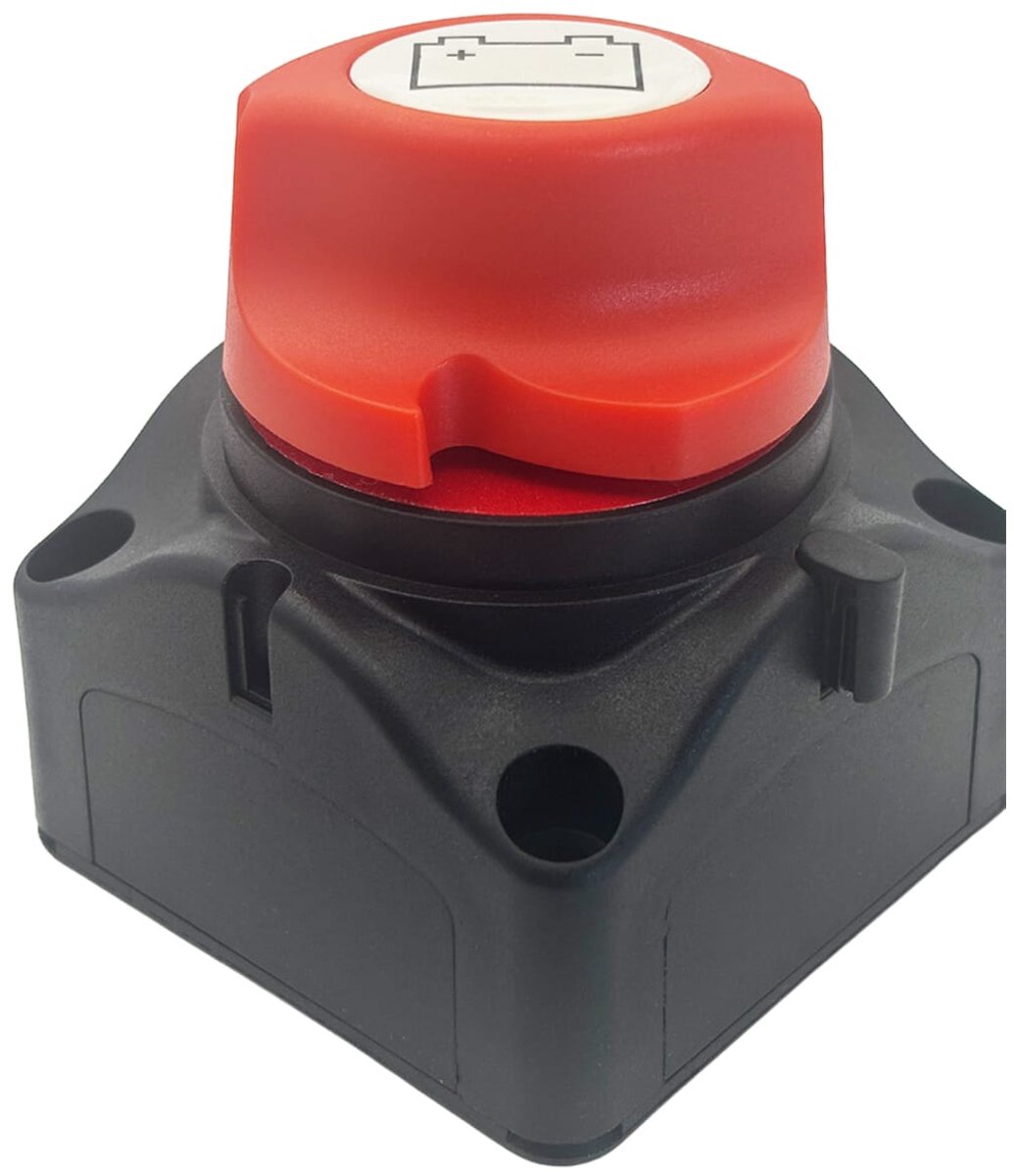 ProRide Accuschakelaar 275A 12-48V DC - Zware Uitvoering - Batterij Isolator Aan/Uit - Opbouw
