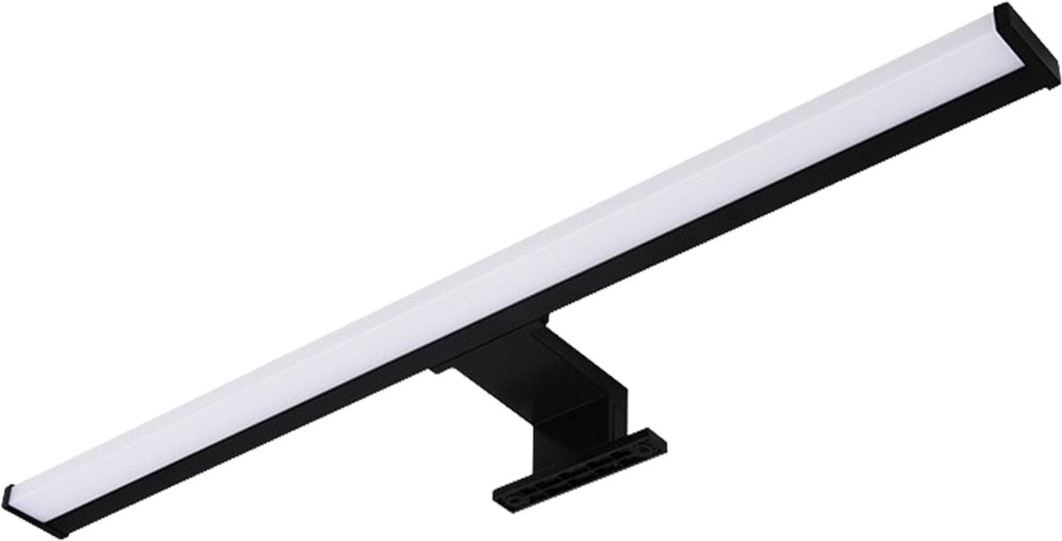 VITO Cordelia - Badkamerlamp Led 7W - 630lm 4000K IP44 - 500x107x40mm - Waterbestendig - Zwart