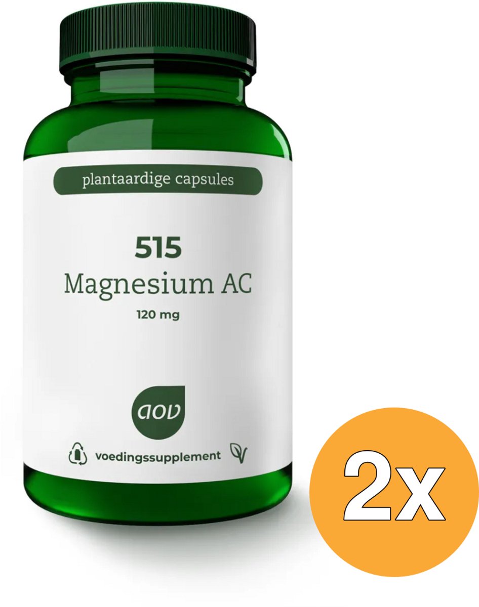 2x AOV 515 Magnesium AC (120 vega capsules)