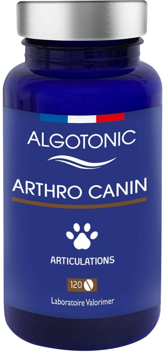 Valorimer Arthro Canin Voedingssupplement - Gewrichtsondersteuning Hond En Kat - Chondroïtine En Glucosamine - 120 Tabletten - 90 Dagen Kuur